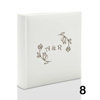 Album ślubny, wsuwany, 200 zdjęć 10x15, personalizowany, 12 wzorów